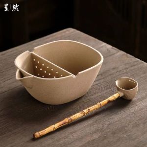 Pot-pot Tea Maker Ancient Pharaoh Brewed Teapot With White Tea Household Boiled Tea Bowls Pots Pans Handmade Kung Fu Teacups