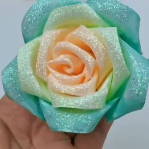 Ribbon Hair Accessories Rose Material Package Set Handmade Bouquet Material Colorful Ribbon Satin Ribbon Ribbon Make Flowers by Yourself diy