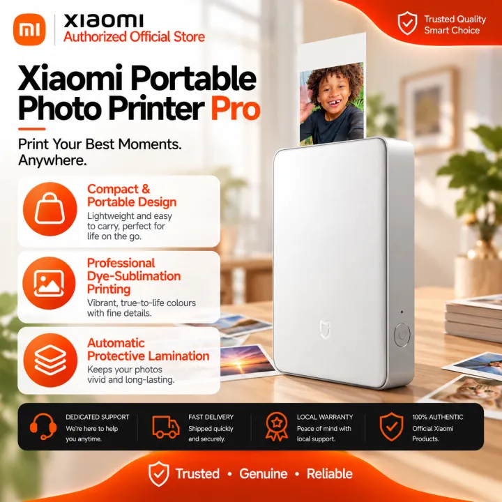 Xiaomi Portable Photo Printer Pro