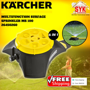 SYK Free Shipping Karcher 26450260 MS100 Multifunction 6 Dial Surface Water Sprinkler Sprayer Pattern