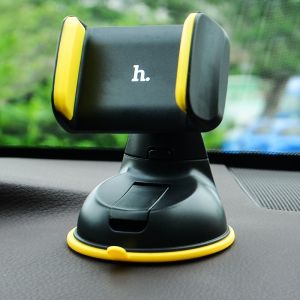 Giá đỡ điện thoại trên ô tô xe hơi Hoco CA31 gắn taplo hoặc gắn kính lái có thể điều chỉnh lên xuống quay trái và phải.