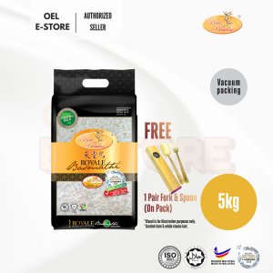 5kg Bird of Paradise Royale Basmathi Rice [FOC 1 Pair of Fork & Spoon]