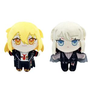 FUNG Game Peripherals Limbus Company Plush Anime Hell Bus Plushie Figure Faust Stuffed Doll Cosplay Dolls 20cm Plush Don Quixote Room Decoration