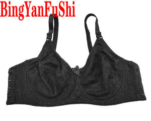 Simple White lace bras for women push up Minimizer support plus size bralette comfort cotton underwire Leisure Intimate BH C28