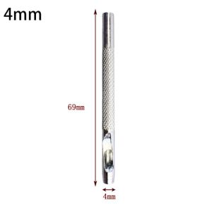 LMS70 เป็นรูกลวง เครื่องเจาะรูเข็มขัด รูกลม 2.5/3/3.5/4มม. ชุดเจาะหนัง เครื่องมือสำหรับมือ ที่มีคุณภาพสูง เครื่องมือสายรัดนาฬิกา เข็มขัดสายพาน