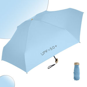 Zaman Now - Mini Umbrella Anti Tabir Surya / Payung Otomatis Buka Tutup / Payung Lipat Anti UV SPF50++