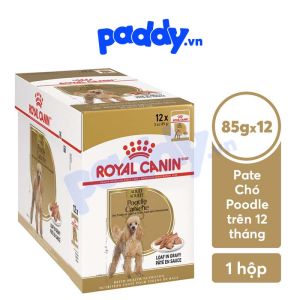 Pate Cho Chó Poodle Trưởng Thành Royal Canin Poodle Adult Wet 85g