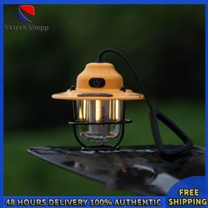 Vktech LED Camping Lantern with USB Charging Waterproof IPX4 Ideal for Fishing and Outdoor Recreation