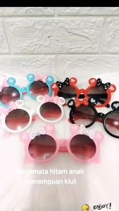 Kacamata Hitam Fashion Style Terbaru Anak Cewek Anti Debu & Angin untuk Motor