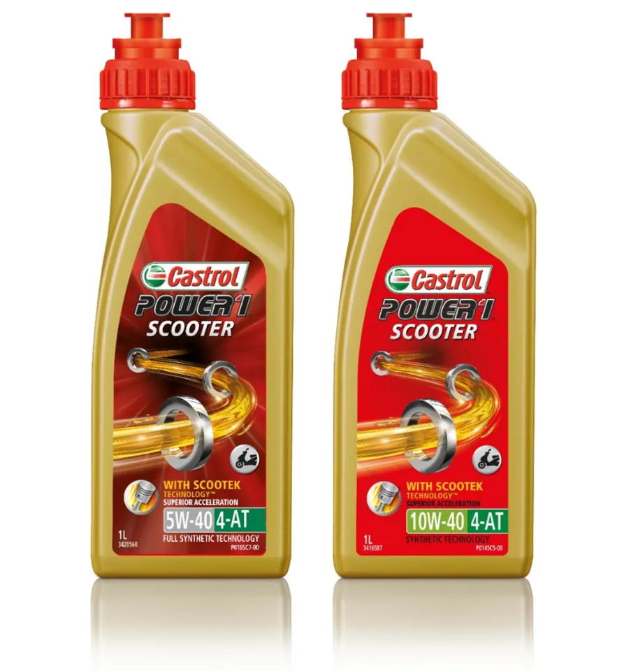 Castrol Power1 Scooter 5w40 10w40 Scooter Gear Oil FULLY