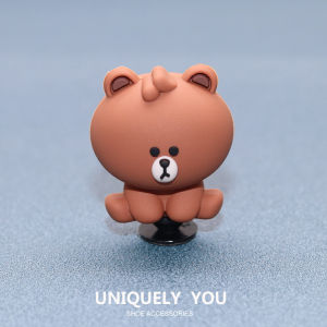 Crocs jibbitz Shoe Buckle Hole Shoes Accessories Shoes Flower 3D Three-Dimensional line Anime Corny Rabbit Fashion Shoes Accessories