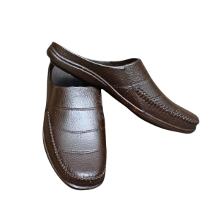 Sepatu Sandal Pria Karet Polos Slop Keren Empuk Anti Slip ST213