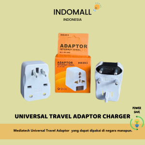 Universal travel adaptor charger colokan listrik steker luar negeri