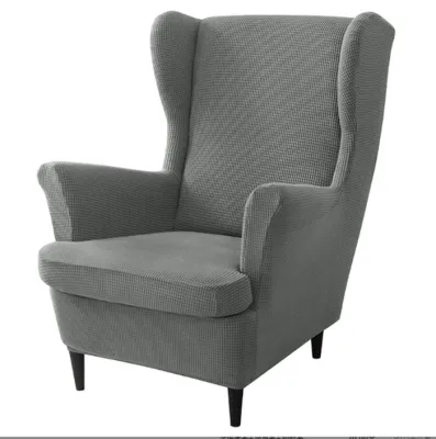 Ikea Strandmon Chair Cover American style wing chair cover stool cover all-inclusive cushion cover sofa cover chair cover