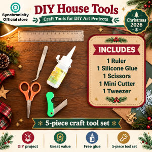 Miniature Dollhouse with Dust Cover House Series by SYNCA 2026 Series | Promo Price | Miniature Dollhouse Interior Design DIY Kit Furniture House Collectibles with Dust Cover Doll House and Free Glue Fast Shipping Local PH