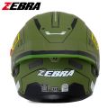 ZEBRA YM-611 Motorcycle Helmets MAX Full Face Motor Helmet Dual Visor. 