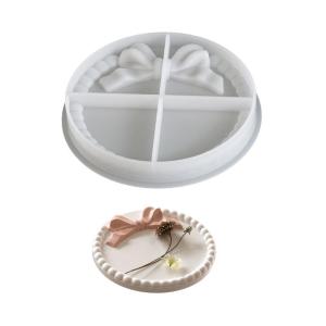 Người mới bắt đầu thân thiện với khuôn Khay phục vụ Silicone khay trang trí khuôn mẫu cho các dự án nhựa sáng tạo và đế lót ly