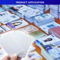 Officom 50 Sheets PVC ID Card Sheet Film A4 Size High Quality Customization for ID Card Making Name Tag ATM Gift Cards. 