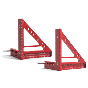 ไม้บรรทัดสามเหลี่ยมออกแบบตามหลักสรีรศาสตร์เครื่องมือวัดใช้ในมุมต่างๆและใช้งานไม้ได้อย่างง่ายดาย