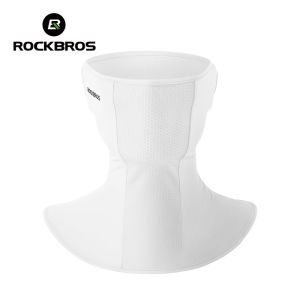 ROCKBROS Cycling Face Mask Ice Silk Summer Anti-UV Motorcycle Scarf Breathable Sun Protection Neck Cover Quick-Drying Cycling Fishing Hiking Face Cover