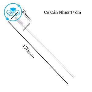 Dụng Cụ Cọ Vệ Sinh Các Loại Ống Hút Bình Sữa Cán Nhựa 17cm Tiện Lợi