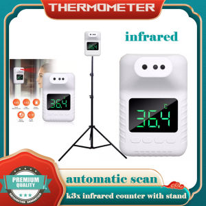 K3X infrared automatic Handsfree Digital Temperature Quick Measurement Tool Thermometer With Stand