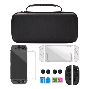 Multiple Layer Protective Case Ergonomic Controller Skin Waterproof Screen Guard Joystick Covers Pack Suitable for NSW2