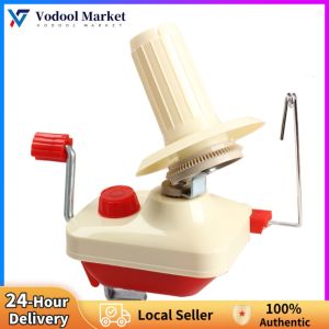 Efficient Handheld Yarn Winder for Knitting and Crochet Projects with Easy Operation in Bright Colors