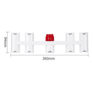 Dyson V7 V8 V10 V11 V12 V15 Vacuum Cleaner Accessories Wall Mount Storage Organizer  9-Slot 5-Slot Storages Shelf  White Grey No-Drill Holder Bracket