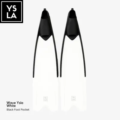 Wave Ysla Freedive and Spearfishing Long Freediving Fins Black Foot Pocket[Fast Shipping]