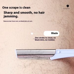 Lông mày bằng thép không gỉ dao cạo sắc nét tóc mượt dụng cụ loại bỏ cho người mới bắt đầu