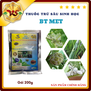 BT MET Nấm 3 màu - Chế phẩm trừ sâu sinh học - Gói 200g
