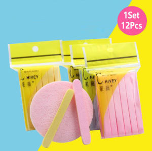 COD 1SET 12 STICK SPONS KENTANG FACIAL / SPONGE KENTANG / SPON MAKE UP WAJAH NM06
