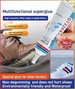 กาวแต่เพียงผู้เดียว การดําเนินงานที่สะดวก กาวติดรองเท้า กาวทันที ล้างทําความสะอาดได้ อ่อนนุ่ม