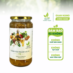 Giấm Táo Ngâm Gia Vị (Kháng Sinh Tự Nhiên) Trẻ Em Nguyên Chất - Viet Healthy 1000ml