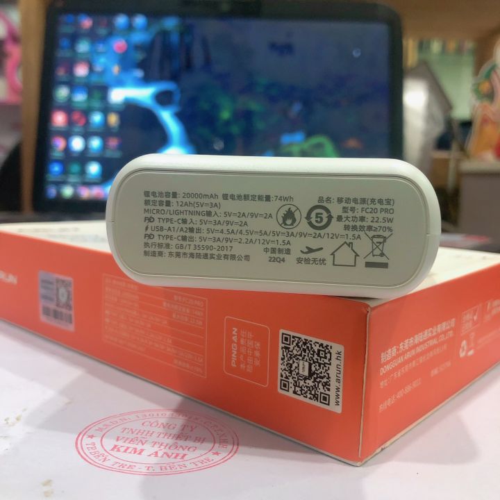 S%E1%BA%A1c%20D%E1%BB%B1%20Ph%C3%B2ng%20Arun%20FC20P%2020000%20mAh%20(PD%2022.5W,%20QC3.0)%20S%E1%BA%A1c%20Nhanh%202%20Chi%E1%BB%81u%20Type%20C,%20H%C3%A0ng%20ch%C3%ADnh%20h%C3%A3ng%20-%20Image%206
