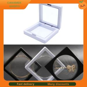 ❣️❣️❣️ White Transparent Suspension Display Cases Jewelry Box Necklace Storage Holder