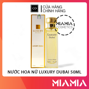 Nước Hoa Luxury Dubai Chai Vàng Mùi Nữ Chính Hãng 50ml Mùi hương dịu nhẹ sang trọng