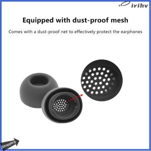 【jianzhanqinl】 1 3 Pairs Anti-Slip Earbuds Earphone Case Memory Foam Eartips For Galaxy Buds 3 Pro Eartip Soft Earplugs