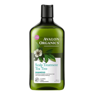 Avalon Organics Tea Tree Shampoo - Scalp Treatment Gently Cleanses & Moisturizes Soothes Itchy Scalp Leaves Hair Soft 325ml