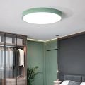 Macaron Tri-Color Ceiling Light Embedded Modern Simplicity LED Ceiling Lamp Installation Lighting Fixture. 