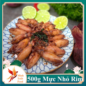 1kg Mực Rim Sẵn Thơm Ngon Size Mực Mini Dễ Ăn Không Hâm Nóng Siêu Hao Cơm- ĐẶC SẢN MINH TRIẾT