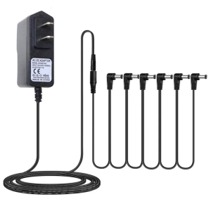 6/3/8Output Power Supply Power Adapter DC5.5x2.1mm Port for Consistent Illumination of Holiday Village Decor