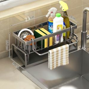 Giá để đồ rửa bát tích hợp thanh treo size 23CM SHOPE