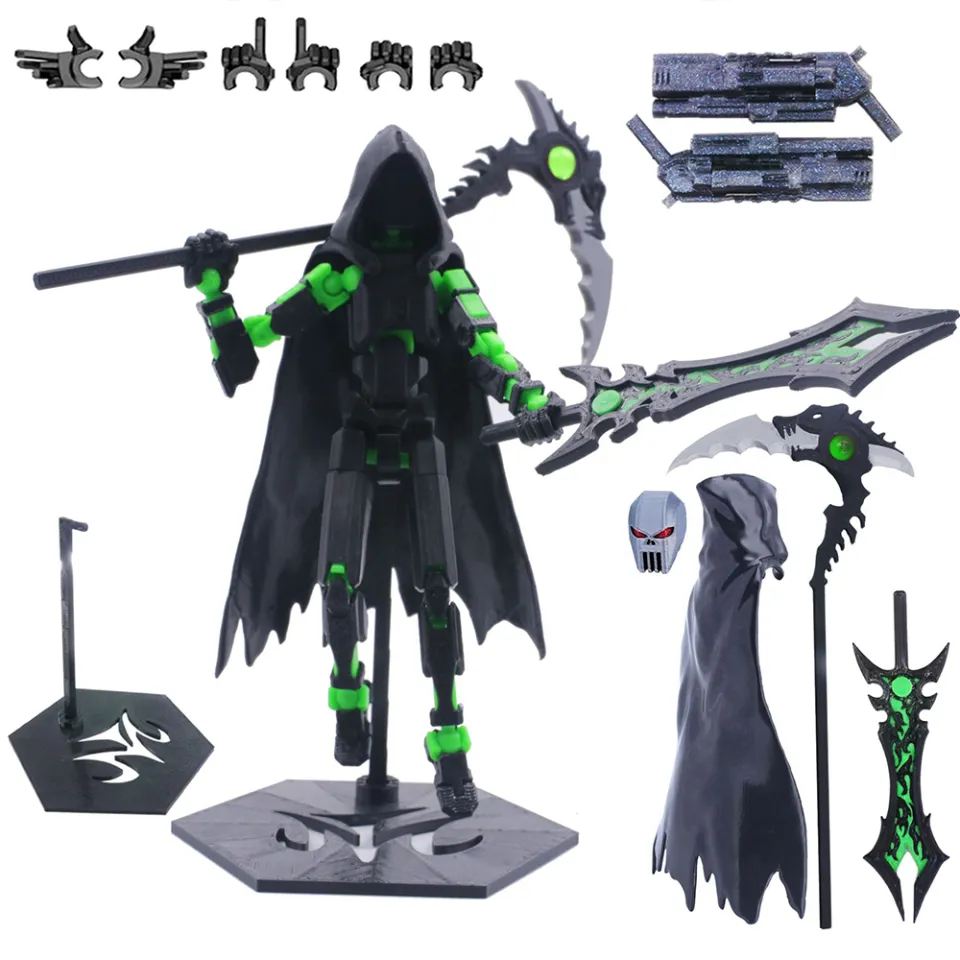 3D Printed Action Figure Fourth Generation Lucky Assemble Toys