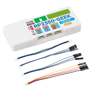 RP2350 Microcontroller Development Board Featuring USB TypeA and LCD Screen 1.14Inch