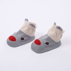 LD-P642 Kaos Kaki Bayi Karakter Animals Bahan Katun Kaos Kaki Bayi Perempuan Laki Laki / Kaus Kaki