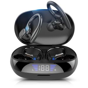 SP16 Cross-Border Hot-Selling Wireless Bluetooth Earphones with Digital Display Over-Ear Business Sports Music Headphones Universal