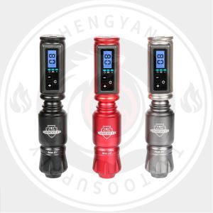 Shengyan Powerful Mini With Battery Set Rocket Tattoo Rotary Machine Tattoo Short Pen Wireless Machine Set Accessories for Tattoo