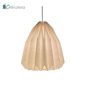 Chinatera Đèn Lồng Origami Giấy Sáng Tạo Phong Cách Bắc Âu Hiện Đại Bóng Đèn Mặt Dây Gấp Bóng Đèn Đèn Chùm Bóng Đèn Trang Trí Nghệ Thuật
